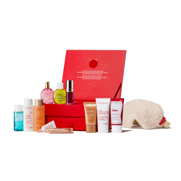 クラランスのアドベントカレンダーは名品12アイテムが勢揃い